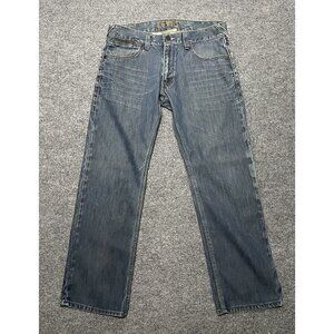 Vintage Levis 514 Slim Straight Jeans W34 L30 Denim Blue